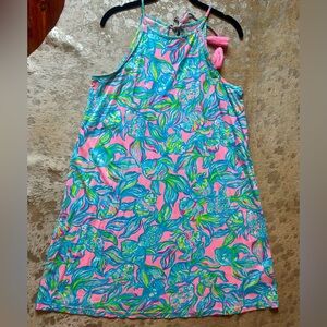 Lilly Pulitzer Margot Pelican Pink Off the Scales  Dress size S
NWOT